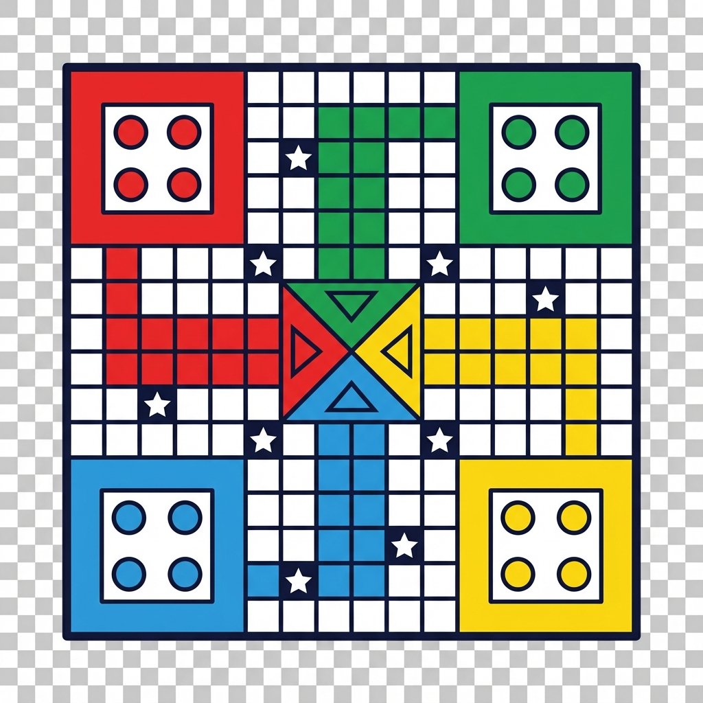 Bangla Ludo Game Board